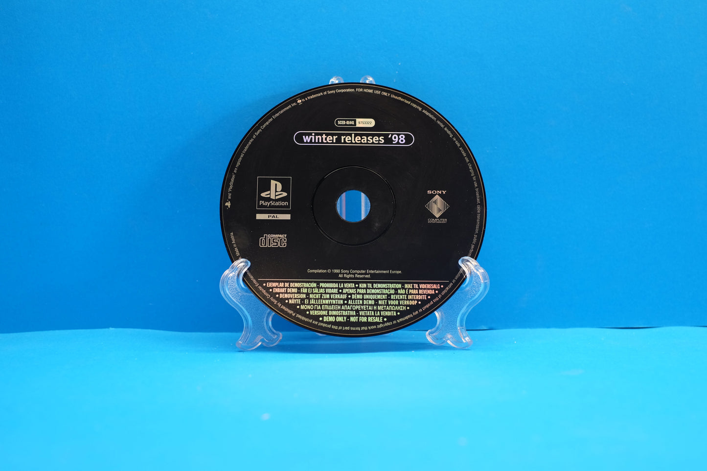 Winter Releases 98 Demo *Disc Only* - Playstation 1 - Pre-Owned