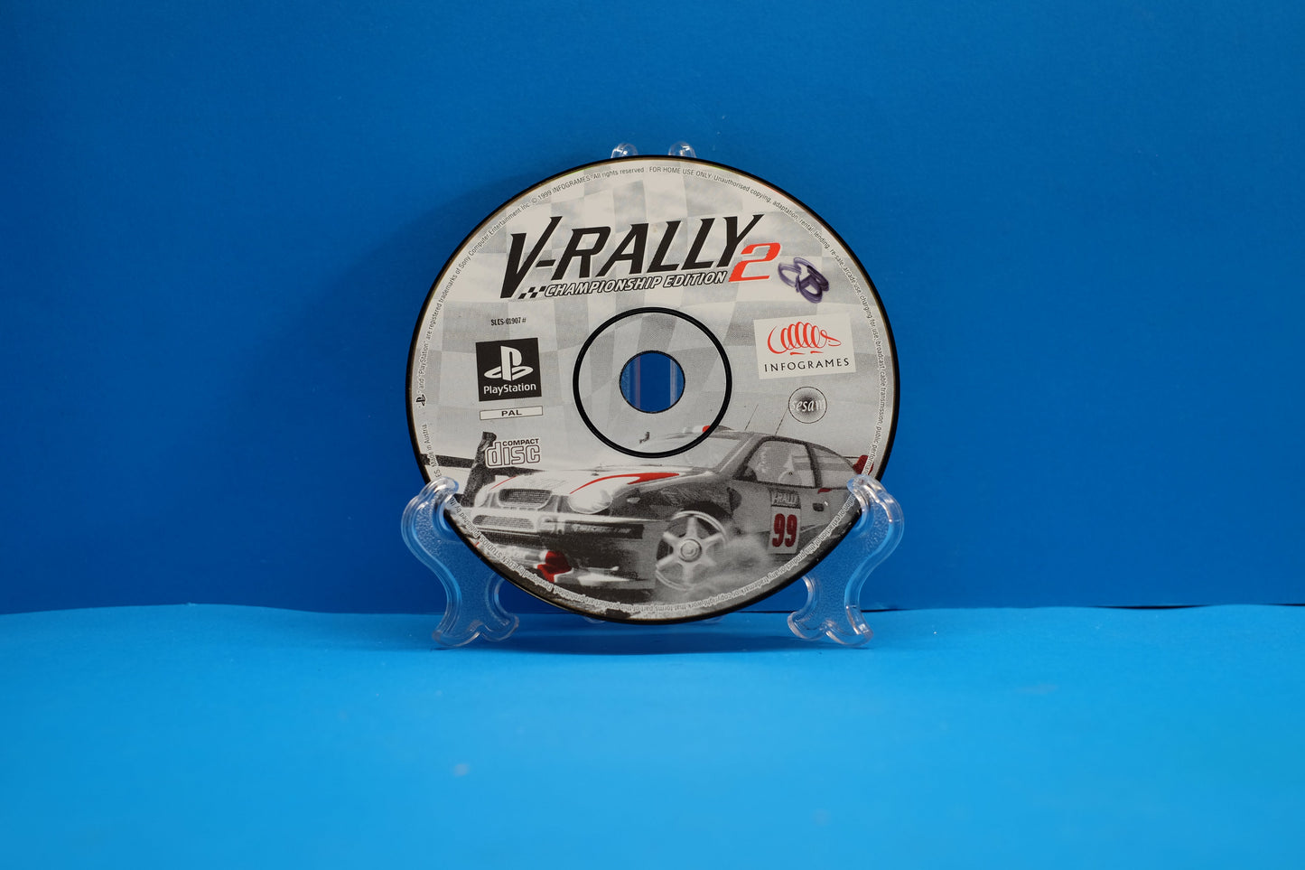 V-Rally 2 Championship Edition *Disc Only* - Playstation 1 - Pre-Owned