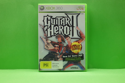 Guitar Hero II (2) - Xbox 360 - Pre-Owned