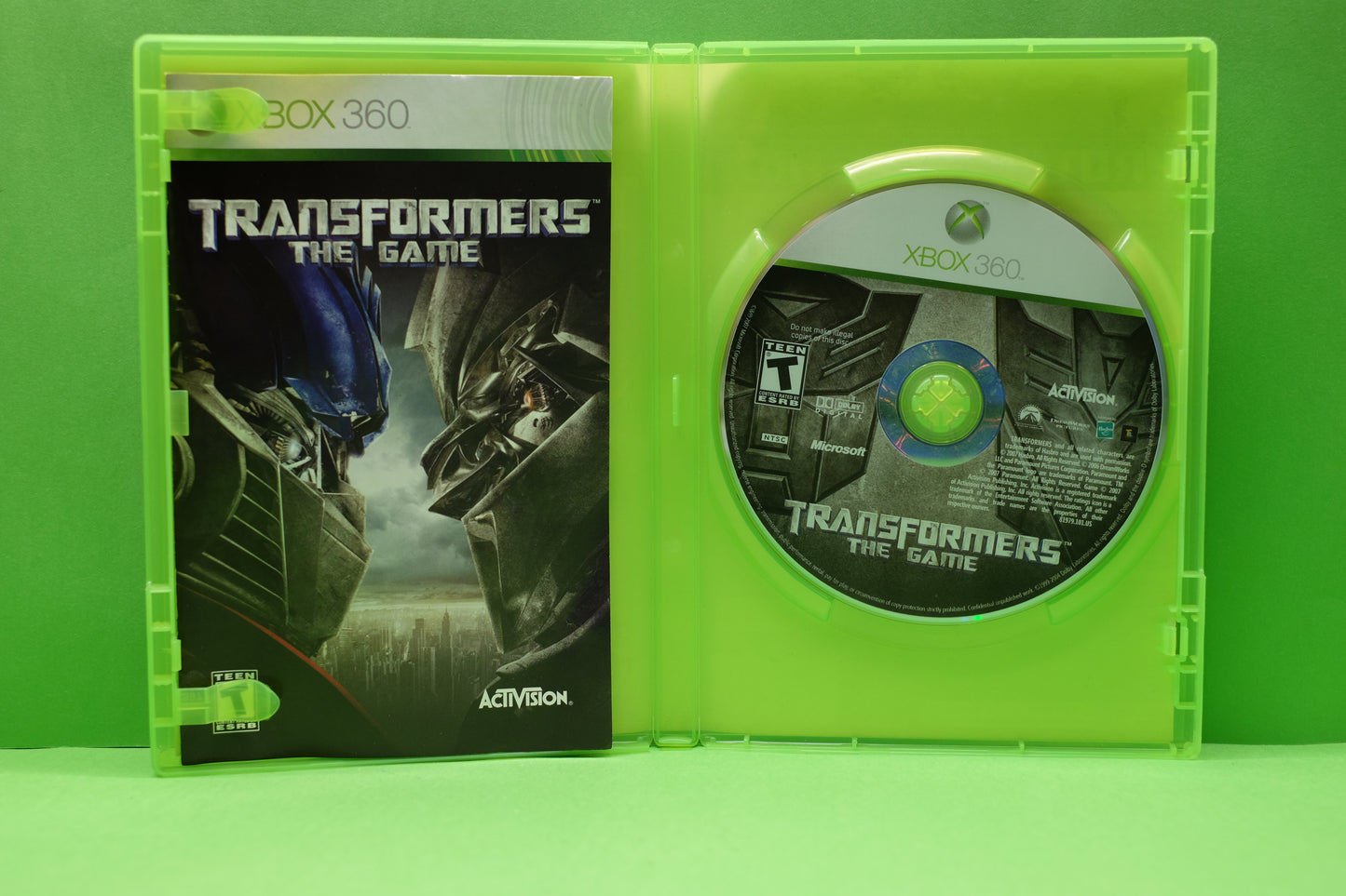 Transformers The Game (NTSC) - Xbox 360