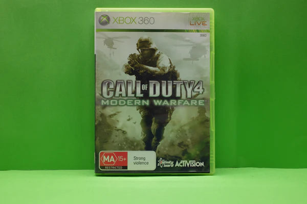 Call Of Duty 4 Modern Warfare - Xbox 360 - Pre-Owned