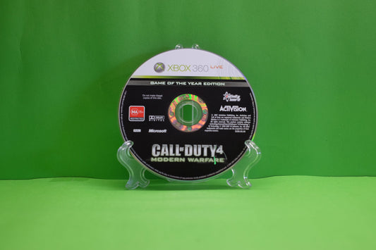Call Of Duty 4 Modern Warfare (Game Of The Year Edition) *Disc Only* - Xbox 360 - Pre-Owned