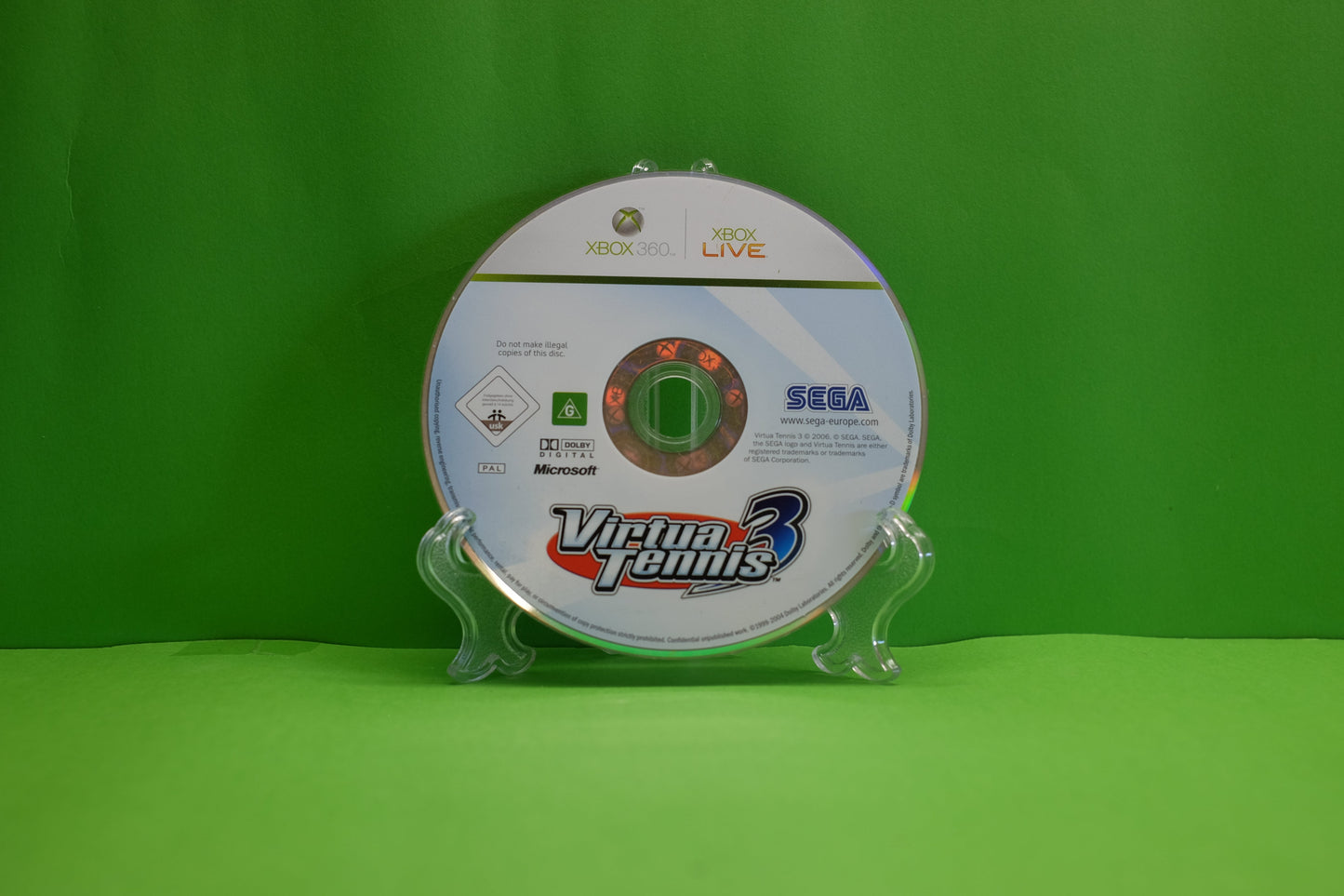 Virtua Tennis 3 *Disc Only* - Xbox 360 - Pre-Owned