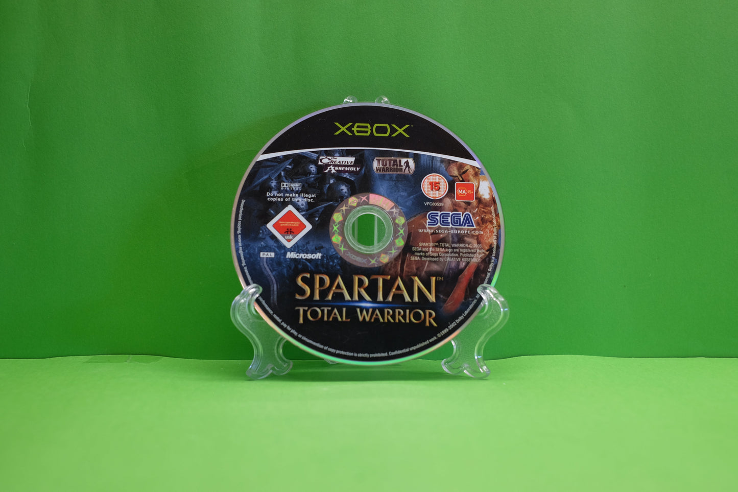 Spartan Total Warrior *Disc Only* - Xbox Original - Pre-Owned