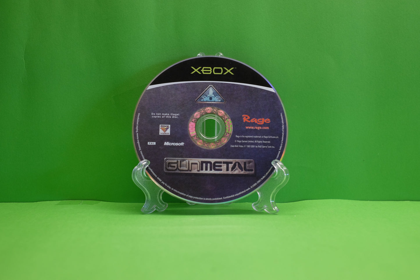 Gun Metal *Disc Only* - Xbox Original - Pre-Owned