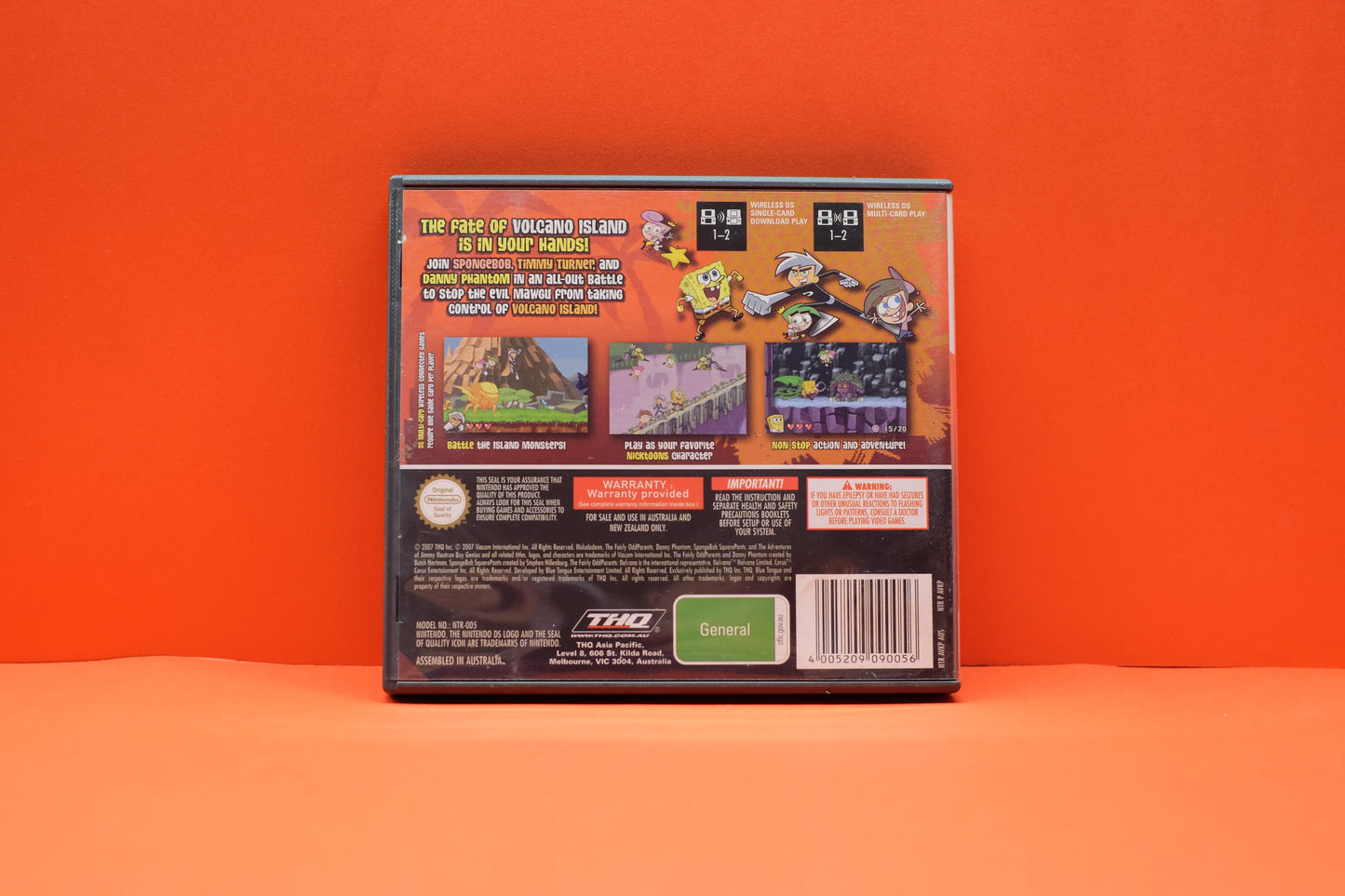 Spongebob and Friends Battle for Volcano Island - Nintendo DS - Pre-Owned