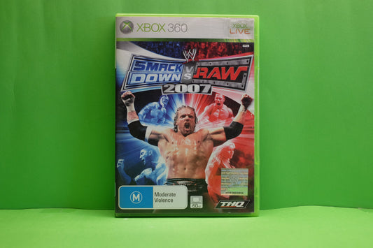 Smackdown VS Raw 2007 - Xbox 360 - Pre-Owned