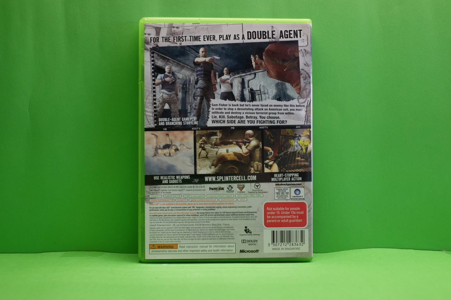 Tom Clancy's Splinter Cell Double Agent (Classics) - Xbox 360 - Pre-Owned