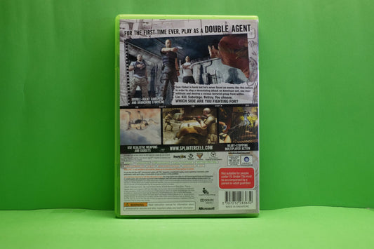 Tom Clancy's Splinter Cell Double Agent (Classics) - Xbox 360 - Pre-Owned