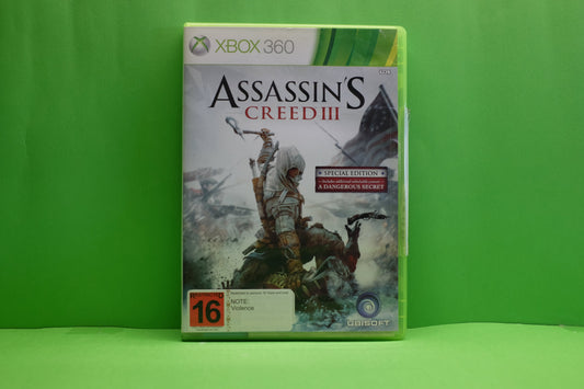 Assassin's Creed III (3) - Xbox 360 - Pre-Owned