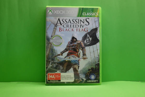 Assassins Creed IV (4) Black Flag - Xbox 360 - Pre-Owned