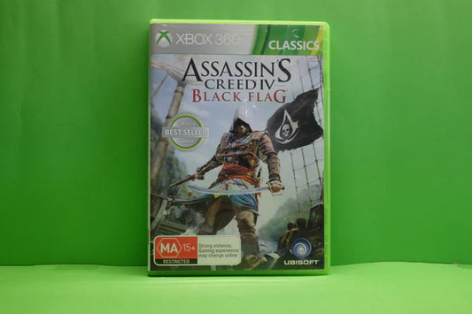 Assassins Creed IV (4) Black Flag - Xbox 360 - Pre-Owned