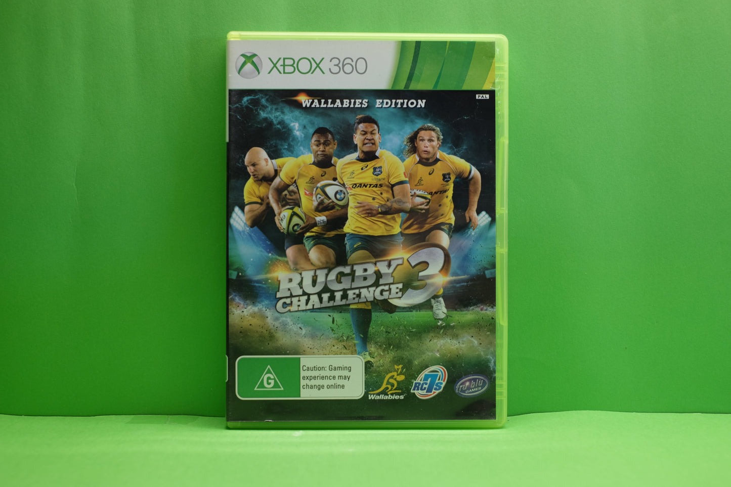 Rugby Challenge 3 (Wallabies Edition) *No Manual* - Xbox 360 - Pre-Owned
