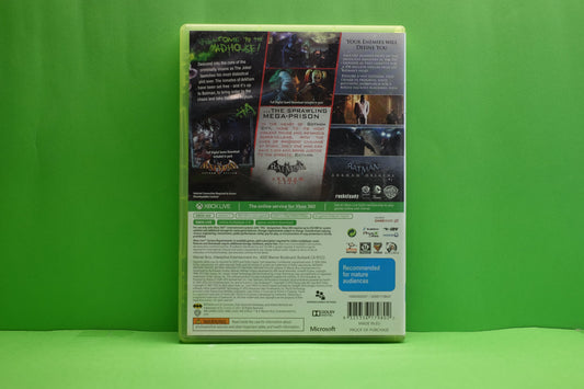 Batman Arkham Collection - Xbox 360 - Pre-Owned