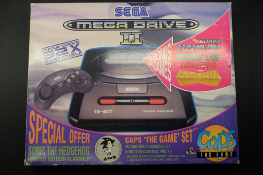 Sega Mega Drive II (2) Mega Games 1 / Caps Pack - Pre-Owned