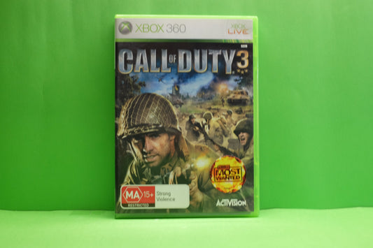 Call Of Duty 3 - Xbox 360 - Pre-Owned