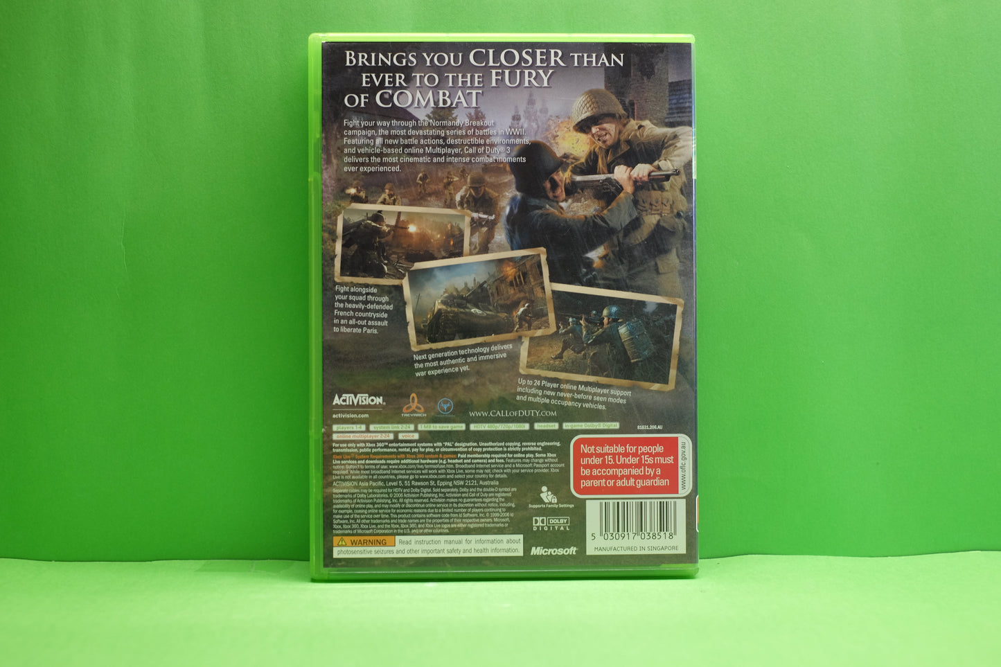 Call Of Duty 3 - Xbox 360 - Pre-Owned