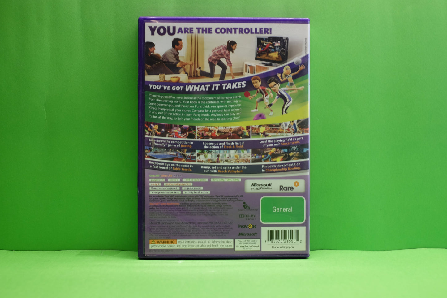 Kinect Sports - Xbox 360 - Pre-Owned