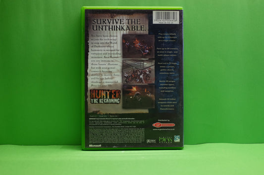 Hunter The Reckoning - Xbox Original - Pre-Owned