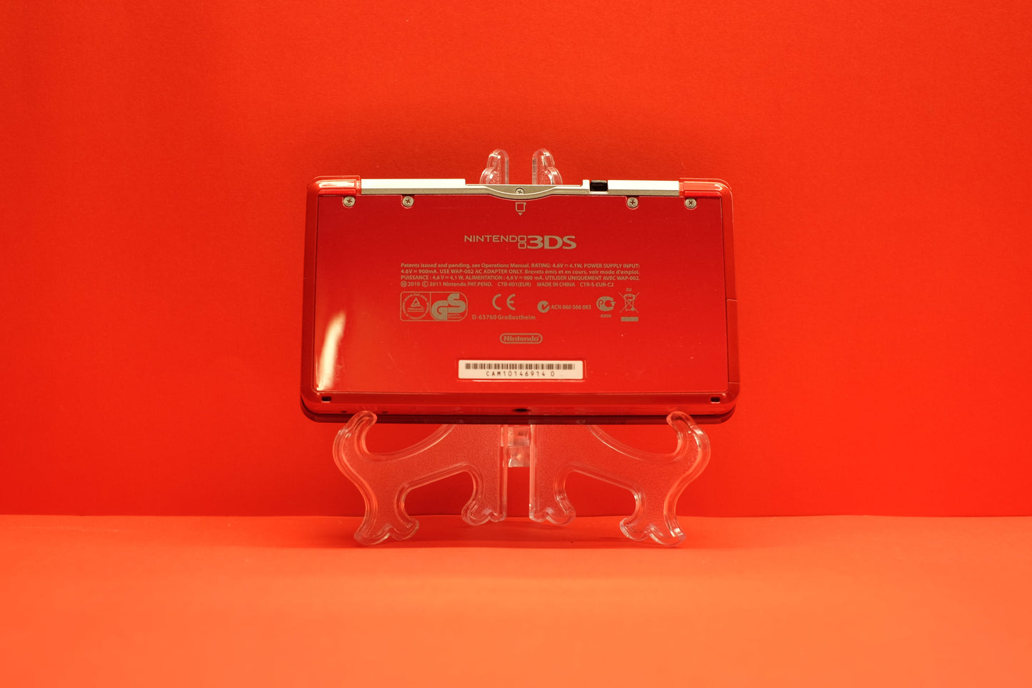 Nintendo 3DS Console (Flame Red) - Pre-Owned