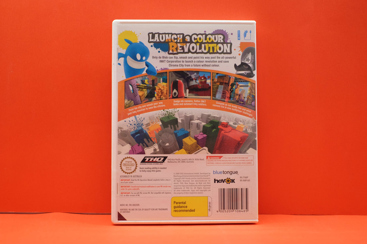 De Blob - Nintendo Wii - Pre-Owned