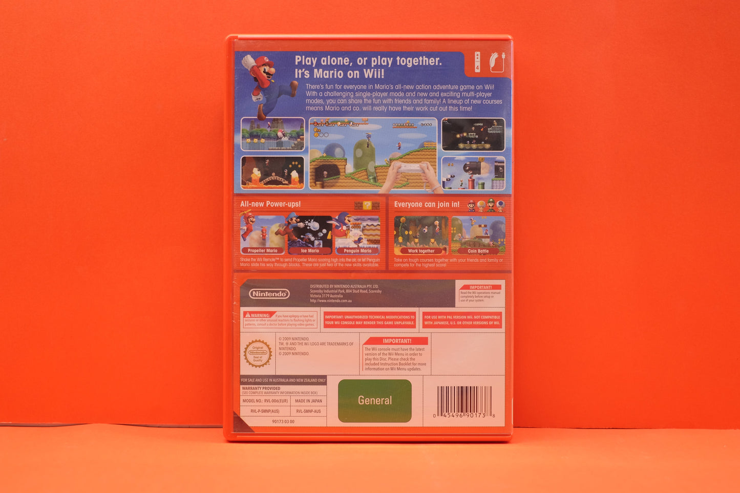 New Super Mario Bros - Nintendo Wii - Pre-Owned