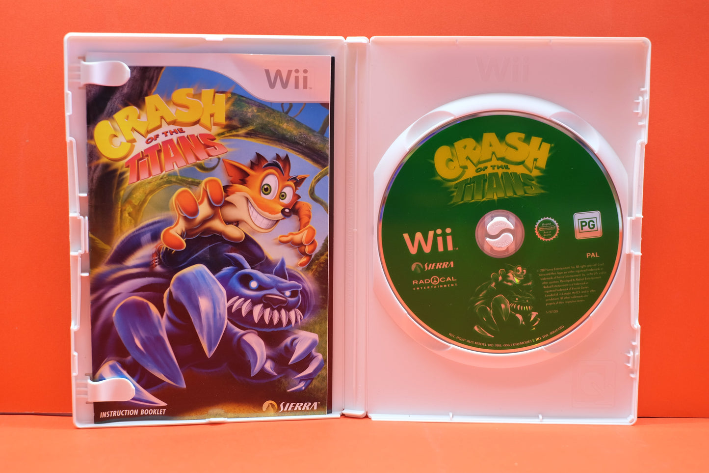 Crash Of The Titans - Nintendo Wii - Pre-Owned