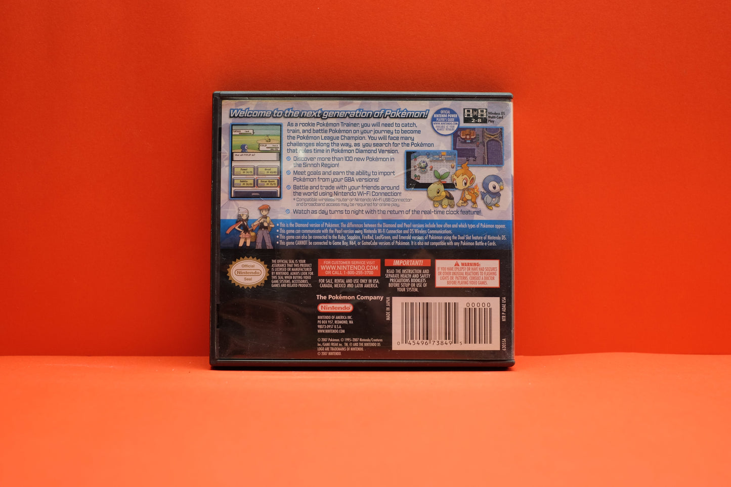 Pokemon Diamond Version *No Manual* - Nintendo DS - Pre-Owned