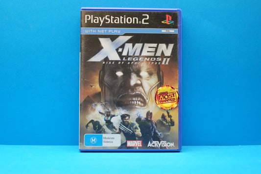 X-Men Legends II (2) Rise Of Apocalypse - Playstation 2 - Pre-Owned