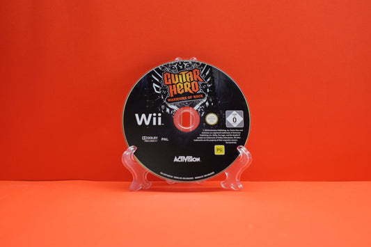 Guitar Hero Warriors Of Rock *Disc Only* - Nintendo Wii - Pre-Owned