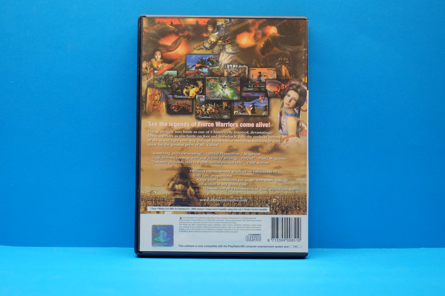 Dynasty Warriors 2 - Playstation 2 - Pre-Owned