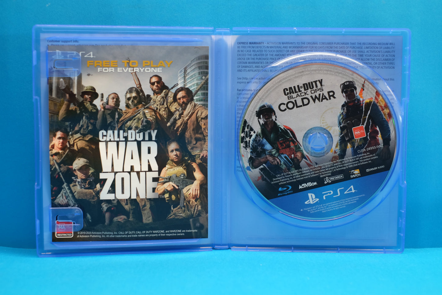 Call Of Duty Black Ops Cold War - Playstation 4 - Pre-Owned