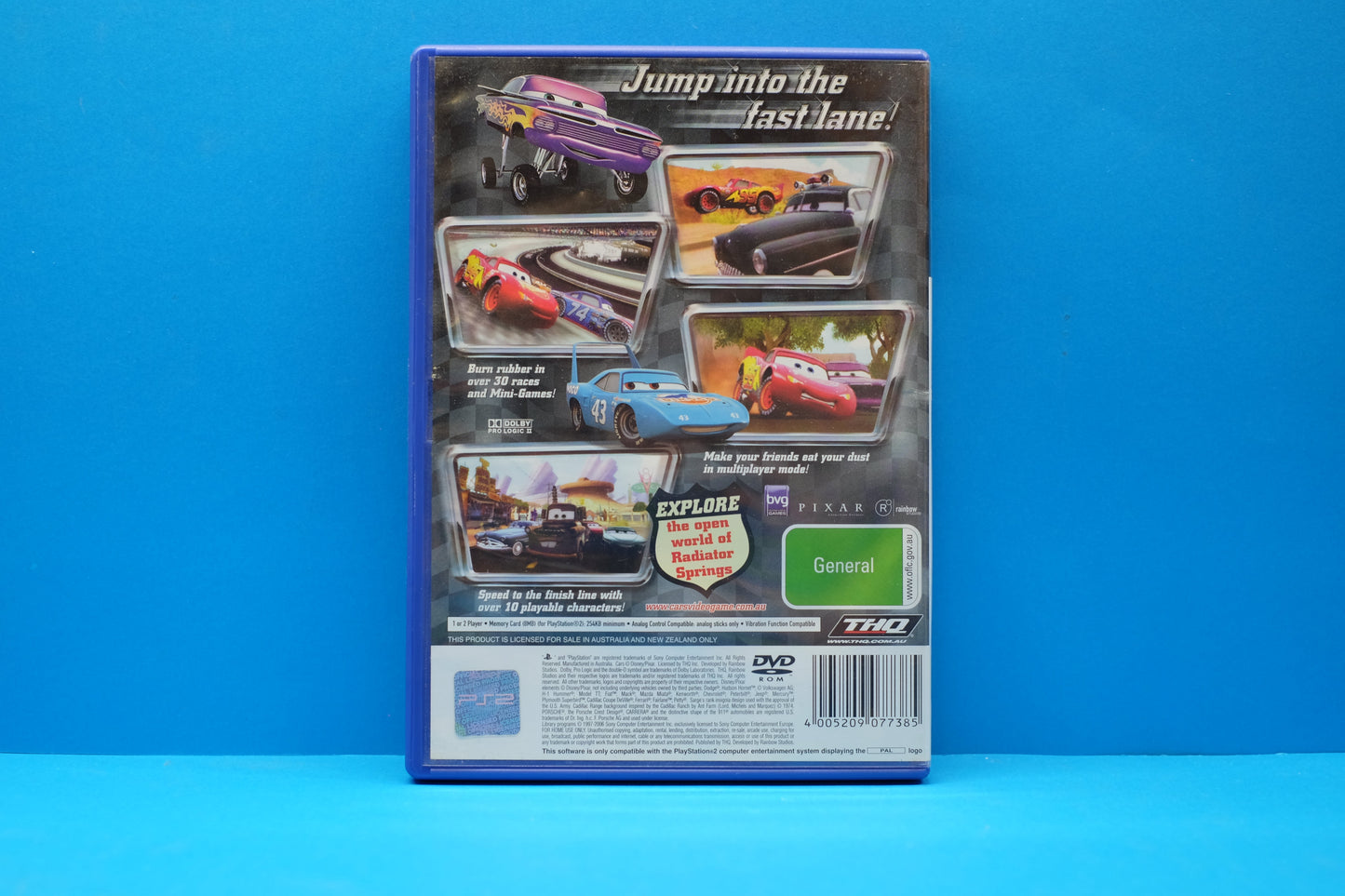 Disney Pixar Cars - Playstation 2 - Pre-Owned