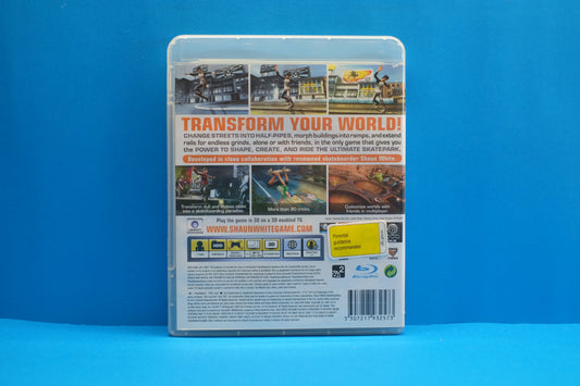 Shaun White Skateboarding *No Manual* - Playstation 3 - Pre-Owned