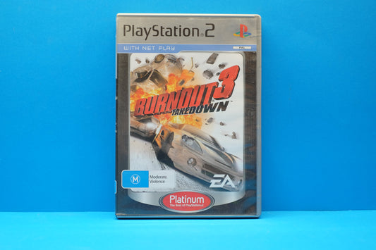 Burnout 3 Takedown (Platinum) - Playstation 2 - Pre-Owned