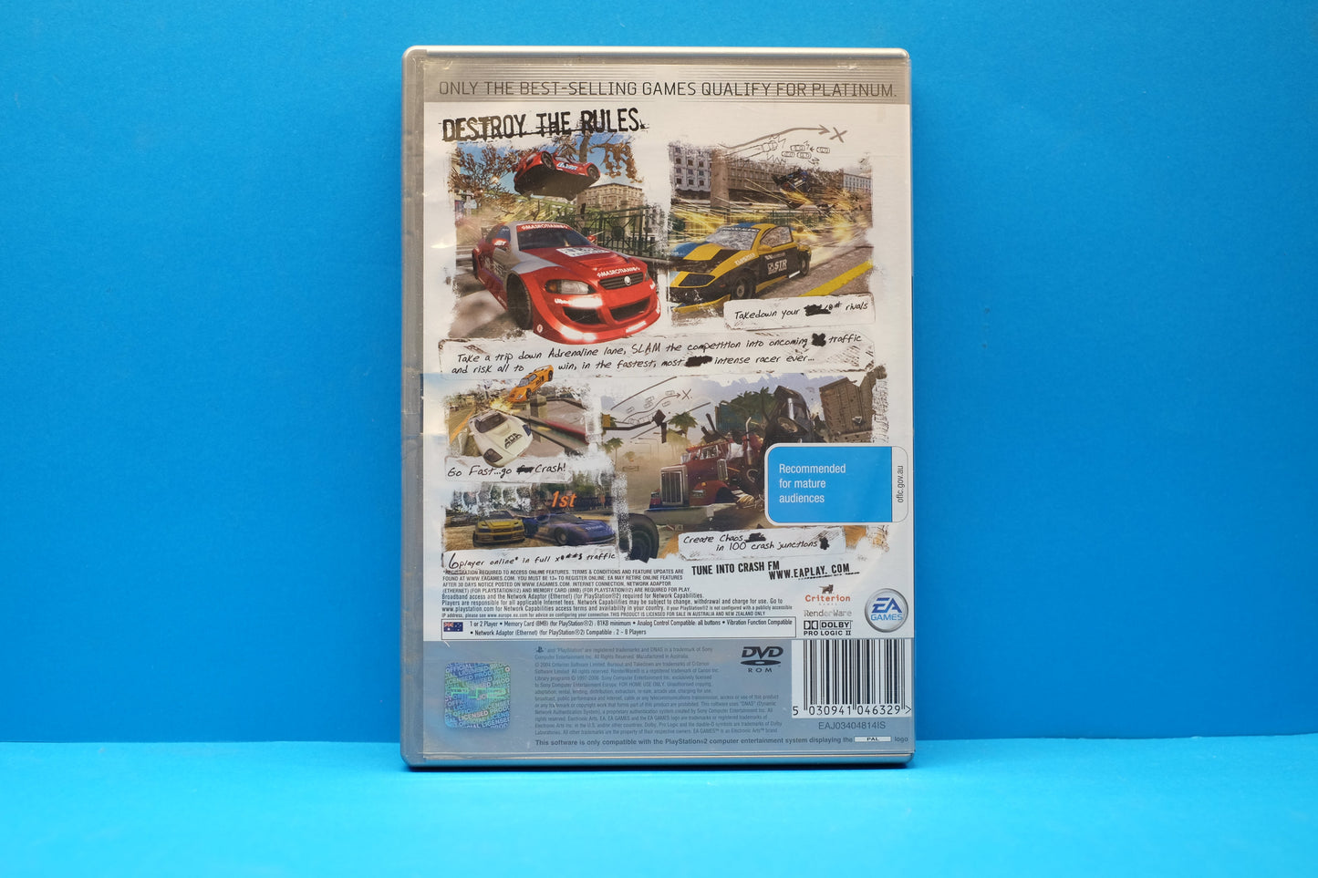 Burnout 3 Takedown (Platinum) - Playstation 2 - Pre-Owned