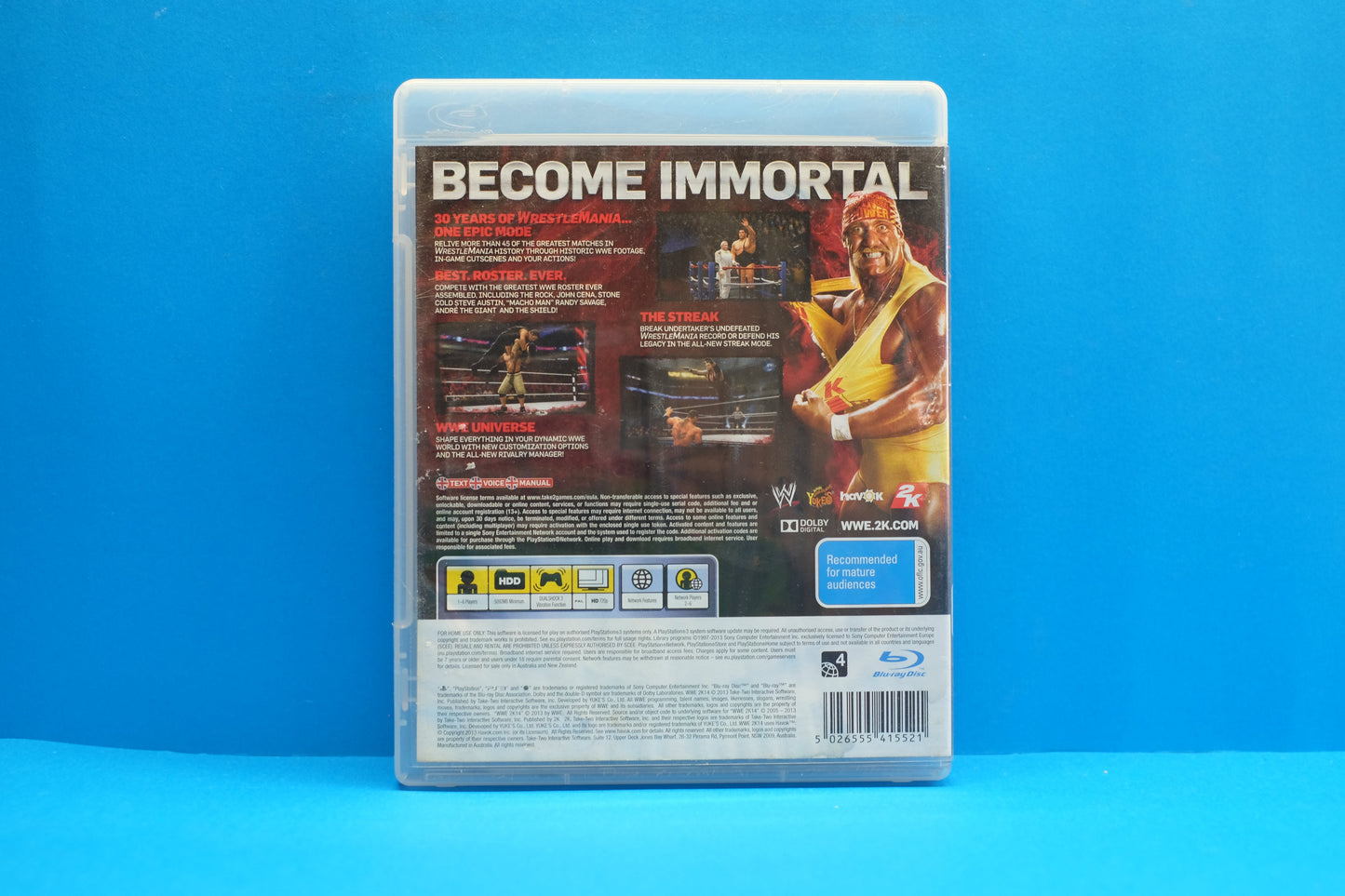 WWE 2K14 *No Manual* - Playstation 3 - Pre-Owned