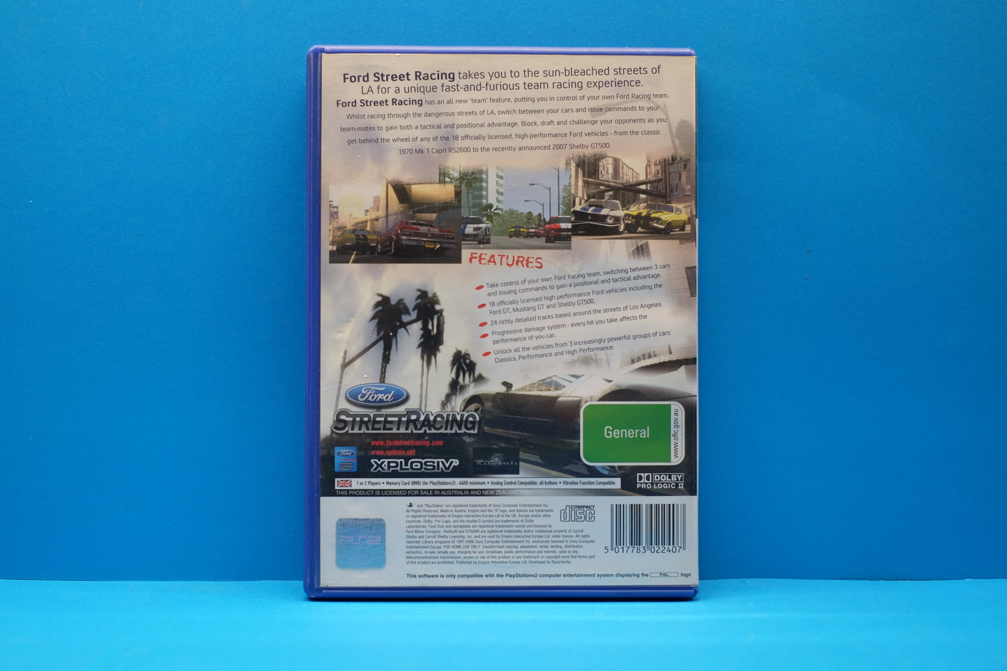 Ford Street Racing (XR Edition) (Ex Rental) - Playstation 2 - Pre-Owned