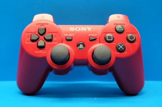 Official Dualshock 3 Playstation 3 Controller (Red)