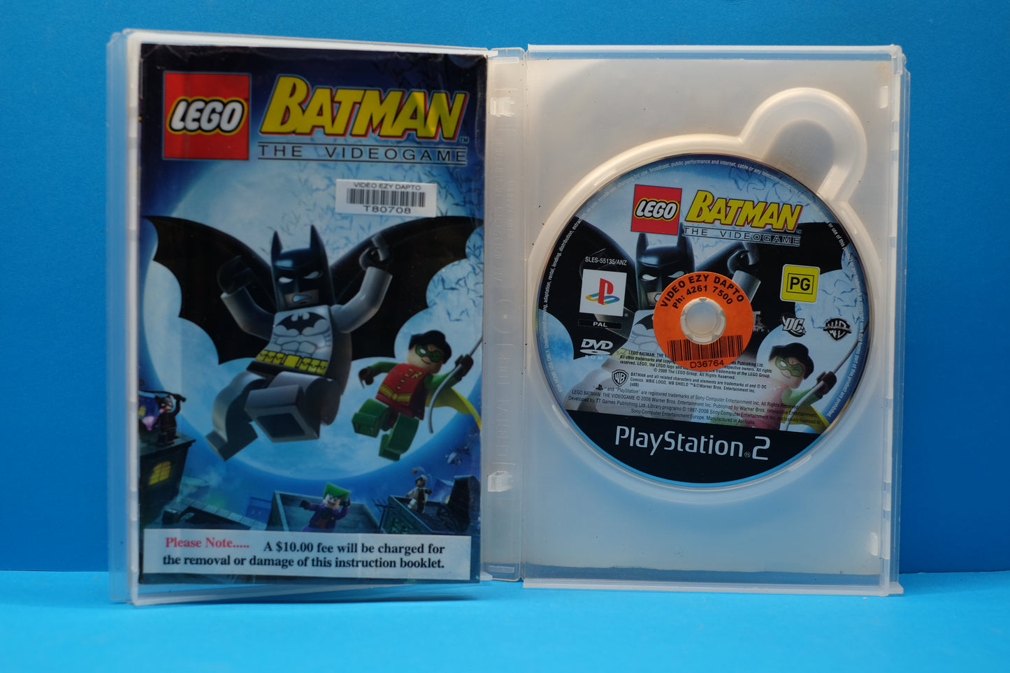 Lego Batman The Videogame (Ex Rental) - Playstation 2