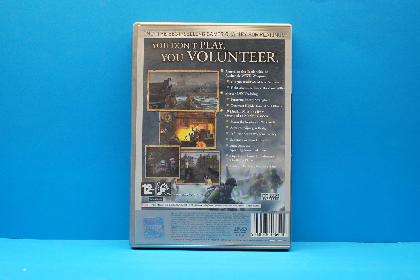 Medal Of Honor Frontline (Platinum) - Playstation 2 - Pre-Owned