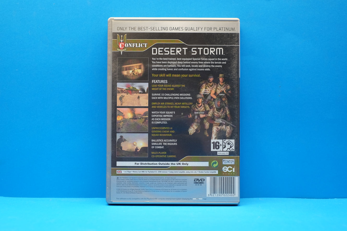 Conflict Desert Storm (Platinum) - Playstation 2