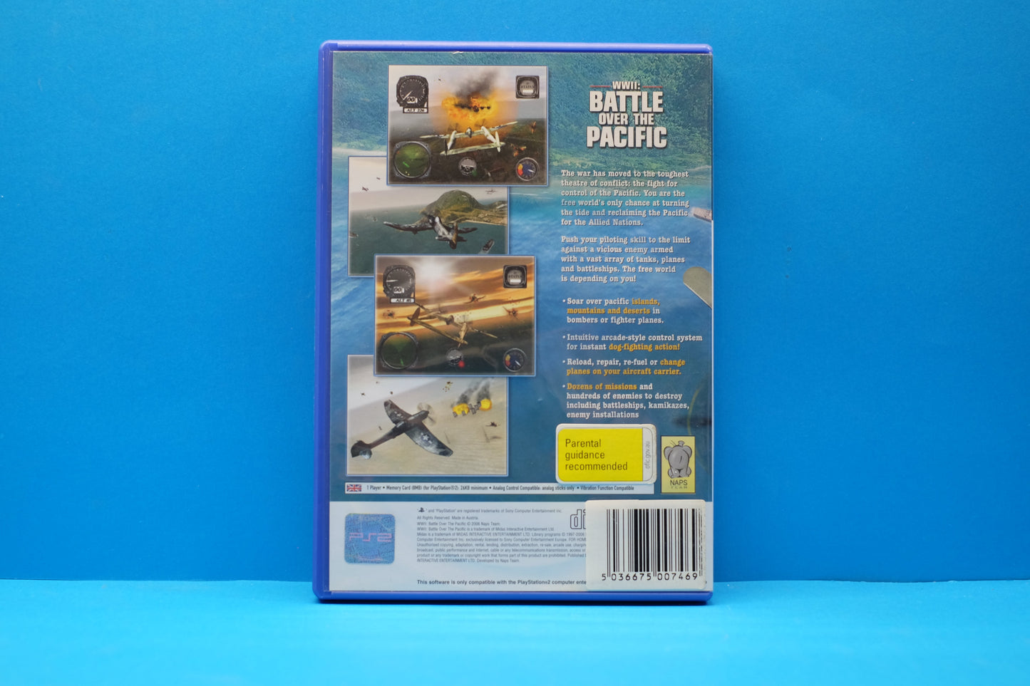WWII Battle Over The Pacific - Playstation 2 - Pre-Owned