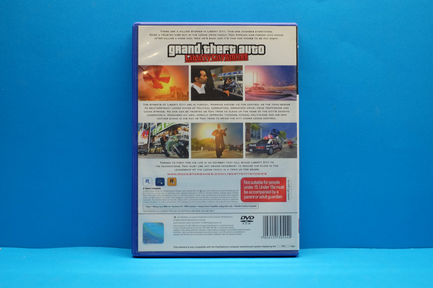 Grand Theft Auto Liberty City Stories *Complete* - Playstation 2 - Pre-Owned