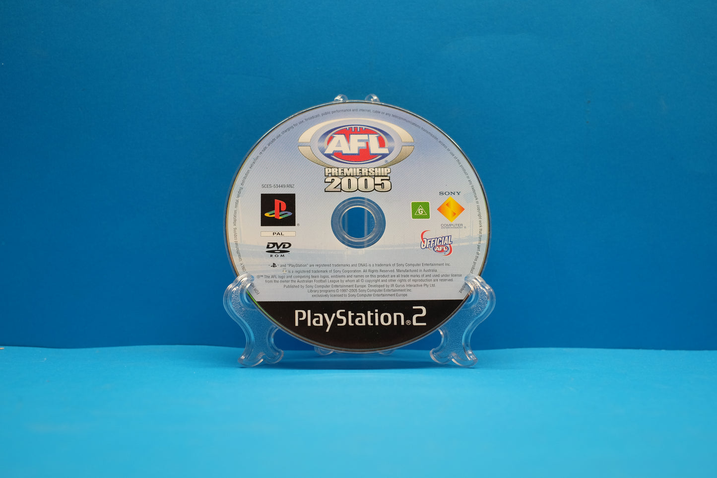 AFL Premiership 2005 *Disc Only* - Playstation 2