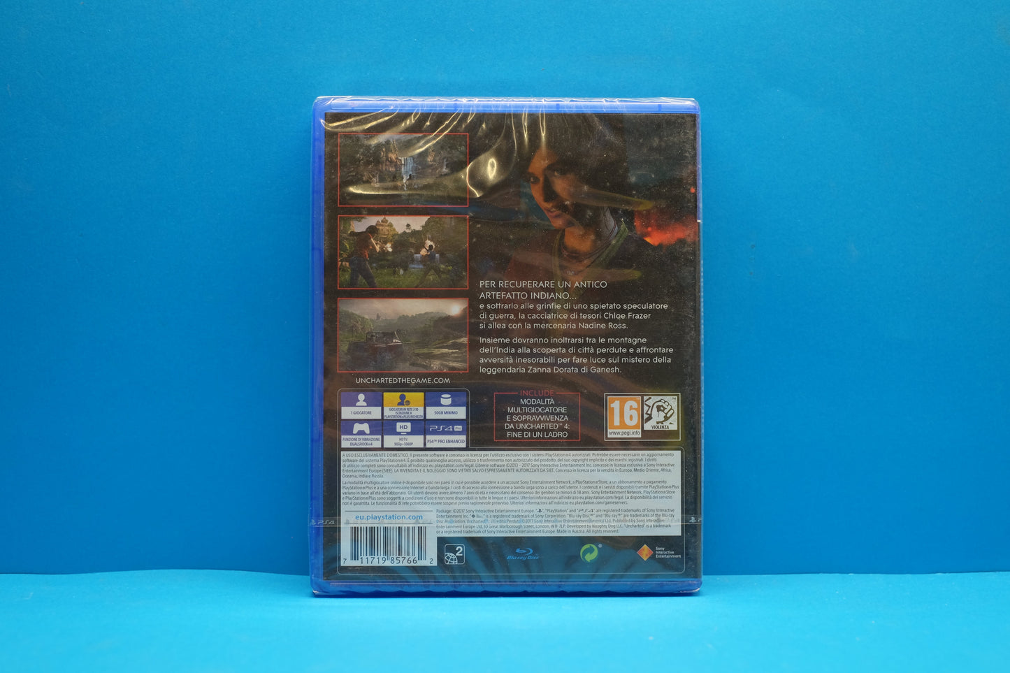 Uncharted The Lost Legacy (Sealed) (Italian Version) - Playstation 4 - Pre-Owned