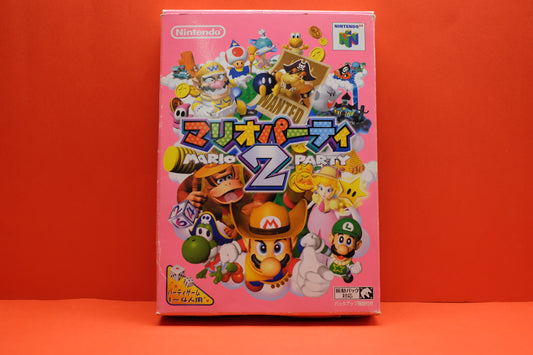 Mario Party 2 (Boxed) (Japansese Version) - Nintendo 64