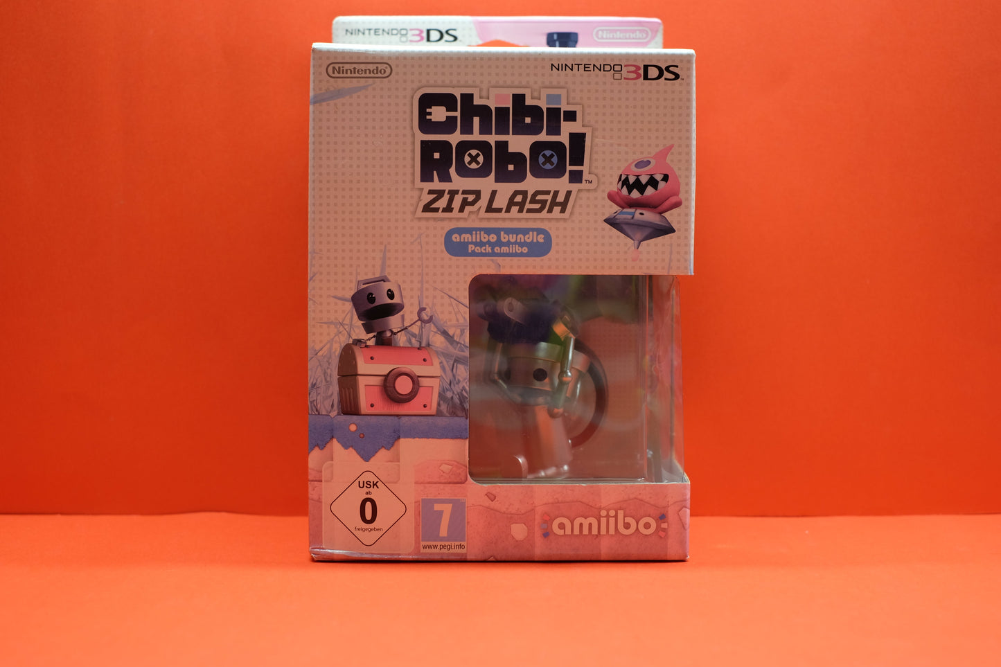 Chibi-Robo! Zip Lash Amiibo Bundle (Sealed) (Italian Version) - Nintendo 3DS - Pre-Owned