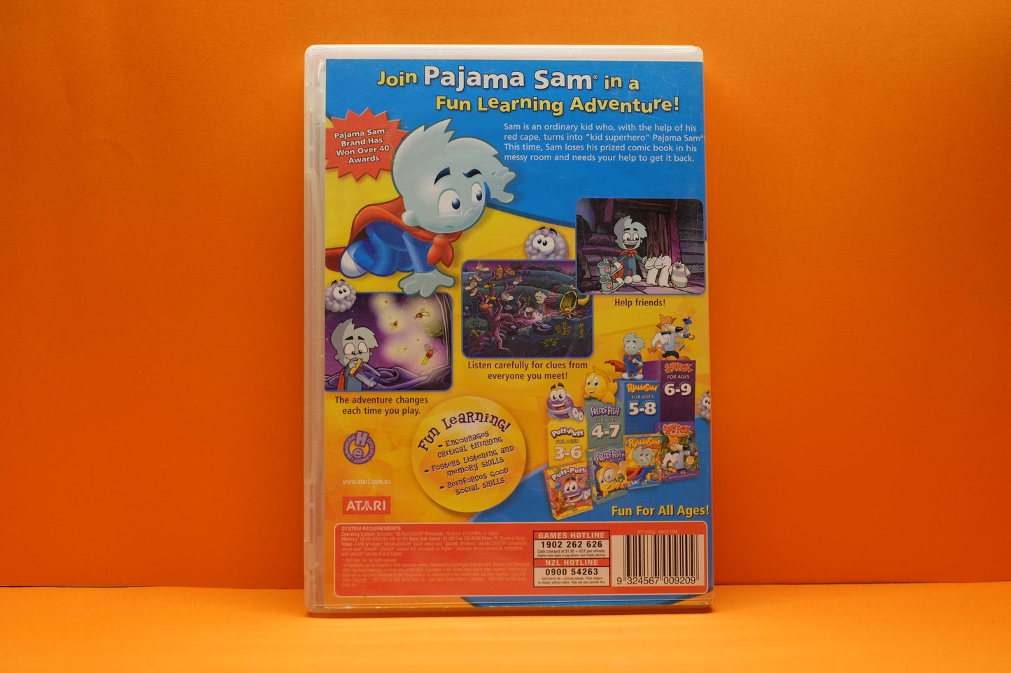 Pajama Sam Life Is Rough When You Lose Your Stuff - PC - Pre-Owned