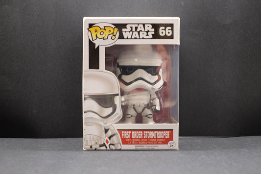 Star Wars First Order Stormtrooper (66) Funko Pop Figure - Collectables